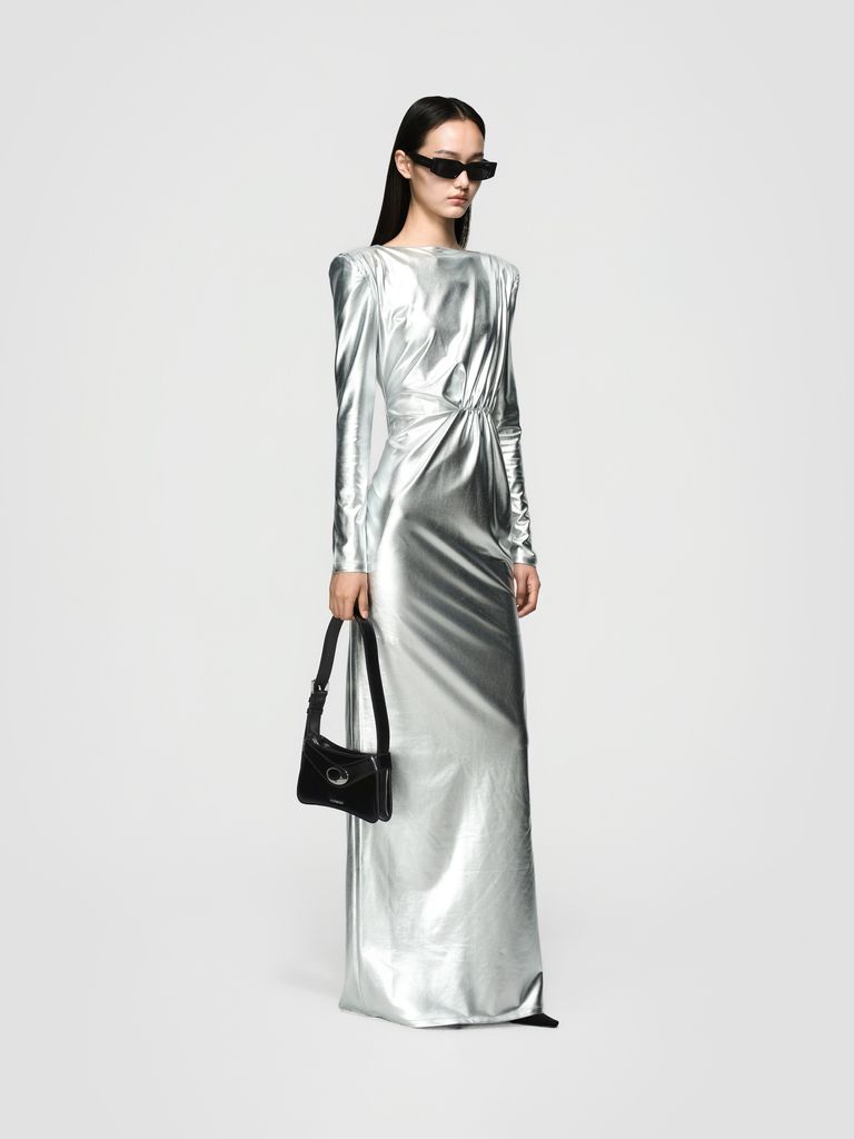 Silver Sparkling Dress